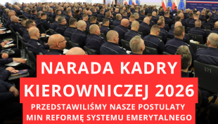 Bezpieczeństwo to inwestycja, nie koszt. Głos ZG NSZZ Policjantów podczas narady kadry kierowniczej Policji