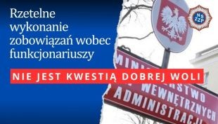 Rzetelne wykonanie zobowiązań wobec funkcjonariuszy nie jest kwestią dobrej woli, lecz elementarnym obowiązkiem państwa
